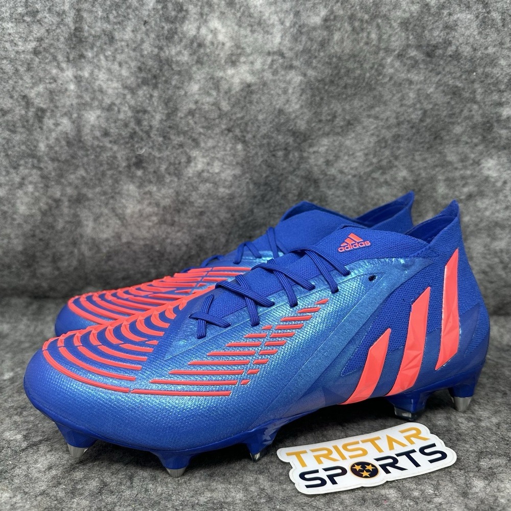 Adidas Predator Edge.1 SG Soccer Cleats Mens Size 9 Turbo Blue H02965